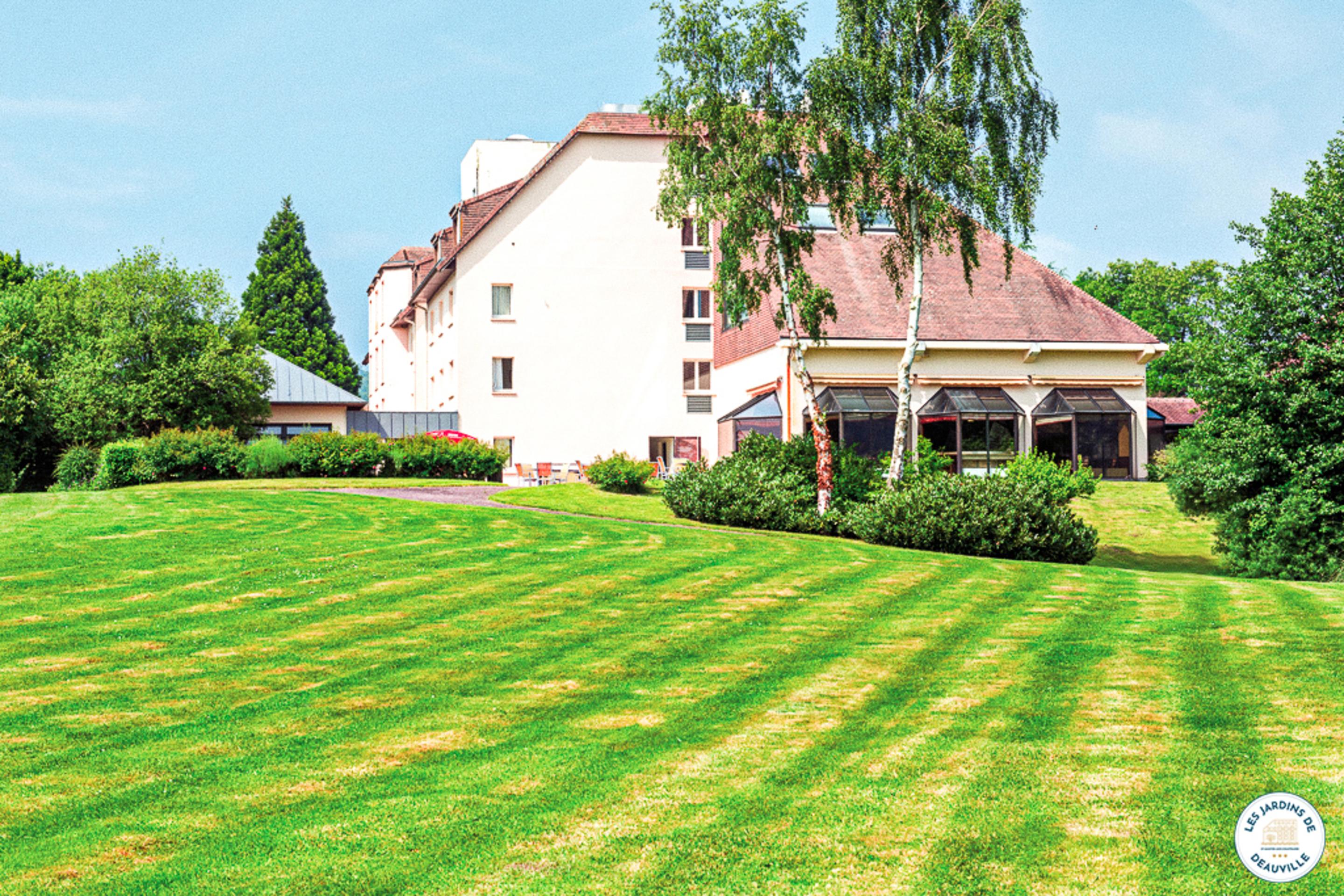 Hotel Les Jardins De Deauville Saint-Martin-aux-Chartrains Zewnętrze zdjęcie